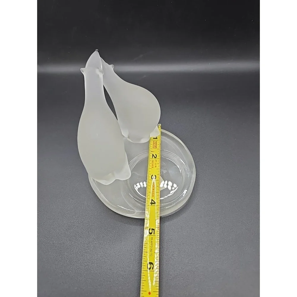 PartyLite Frosted Polar Bears Votive Candle Holder 4" - Picture 7 of 7